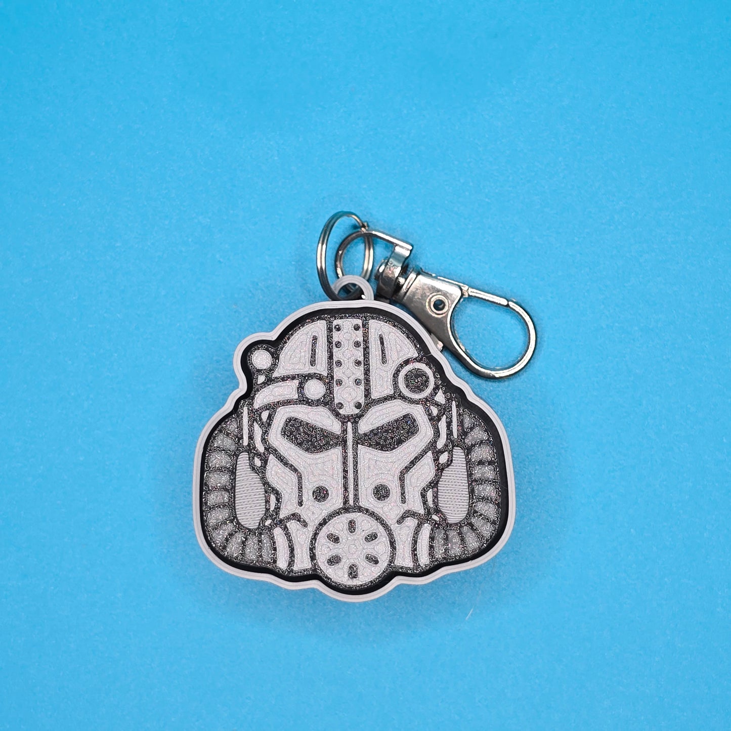 Fallout Inspired Fidget Clicker Keychains | 3D Printed Post-Apocalyptic Desk Toys & EDC Accessories