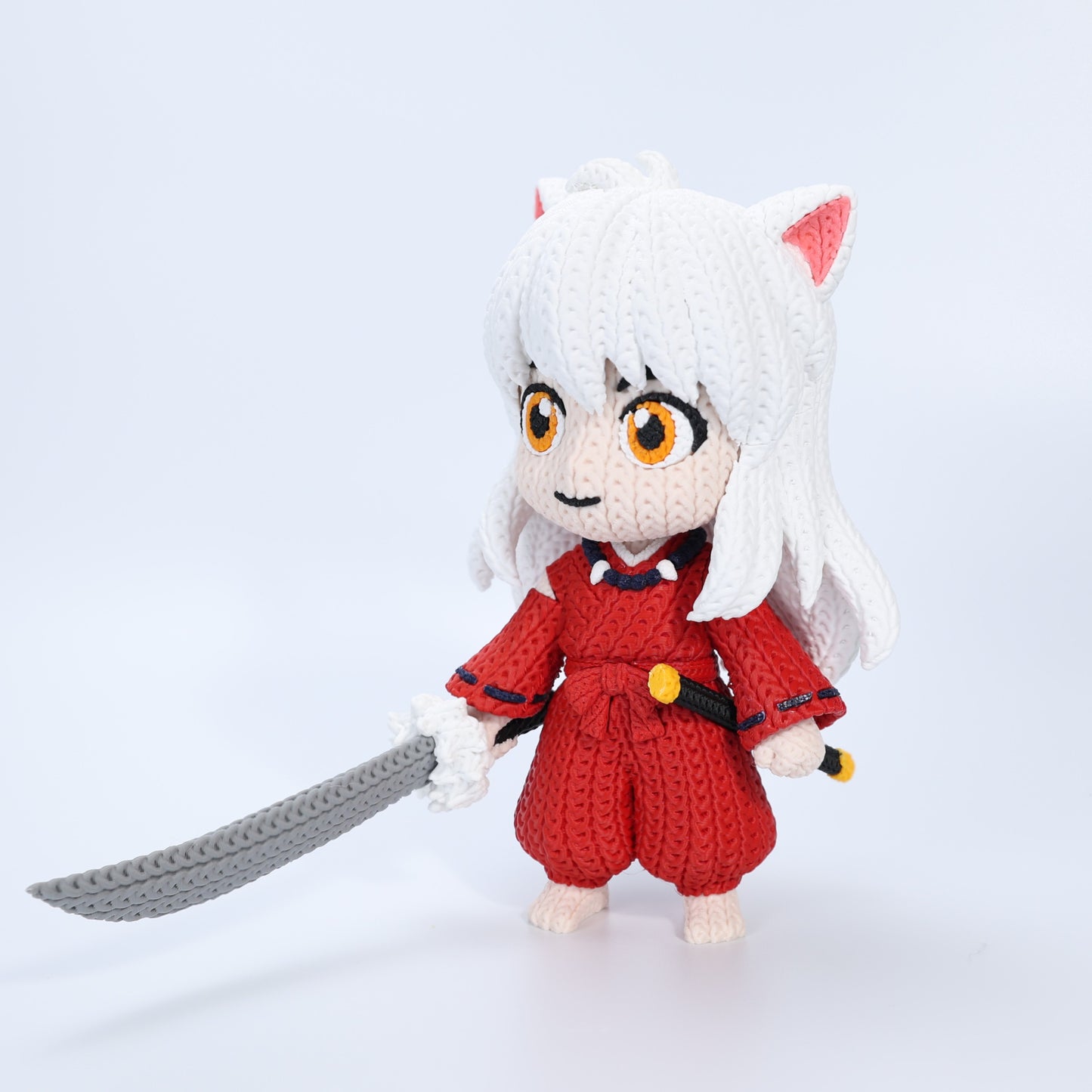 InuYasha Display Figure | 3D Printed Feudal Fantasy Anime Collectible
