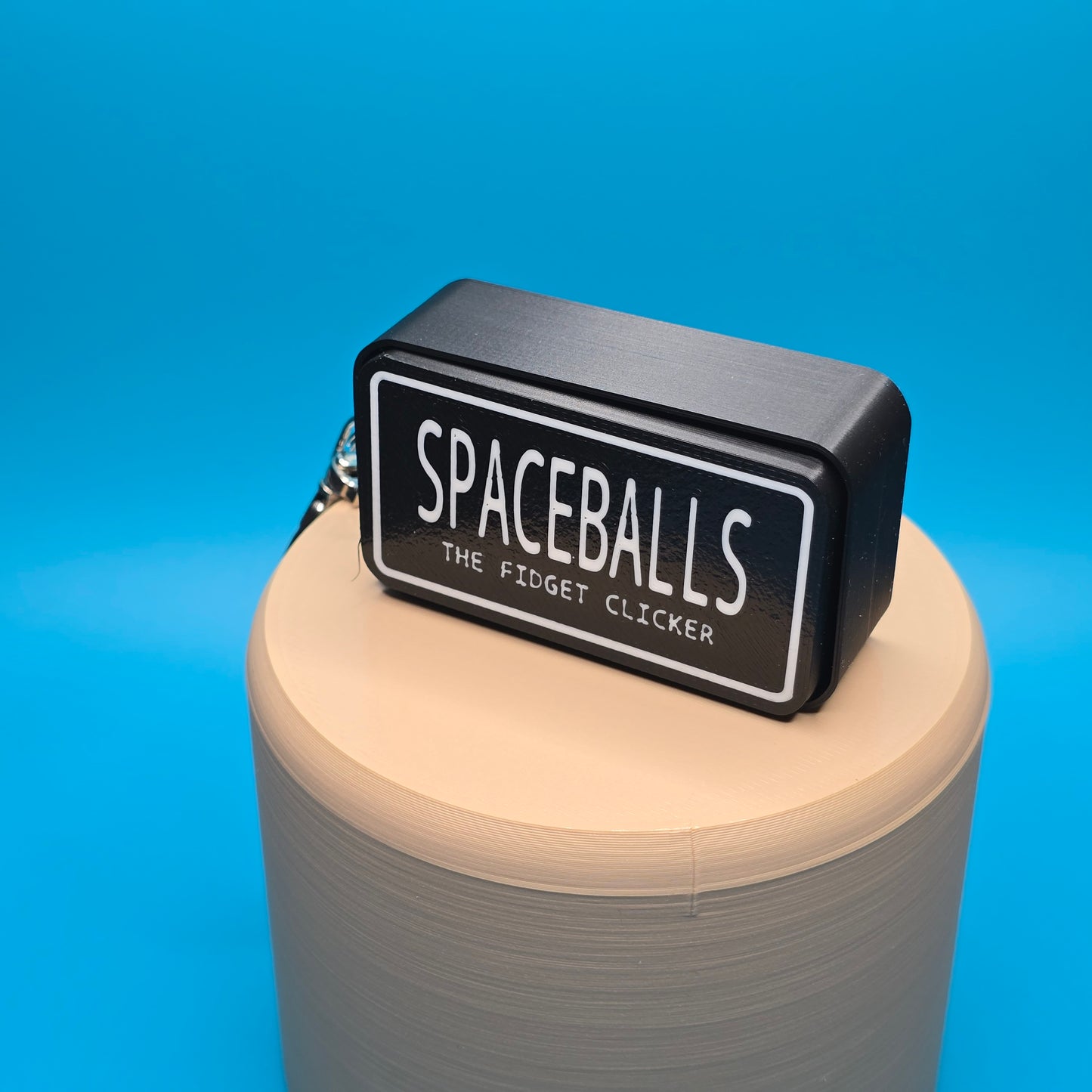 Spaceballs the Fidget Clicker Keychain