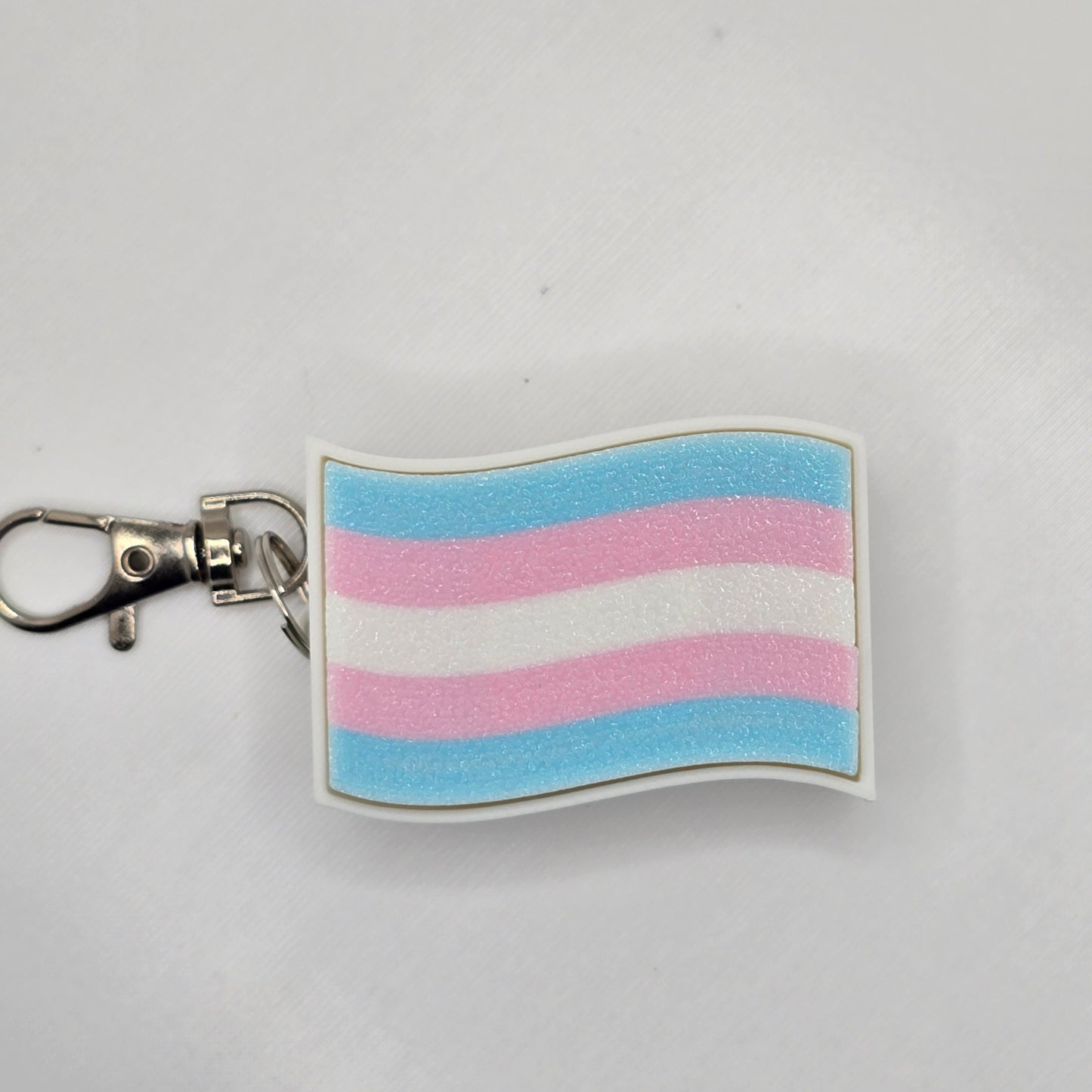 Pride Flag Fidget Clicker Keychains | 3D Printed LGBTQ+ Pride Accessories