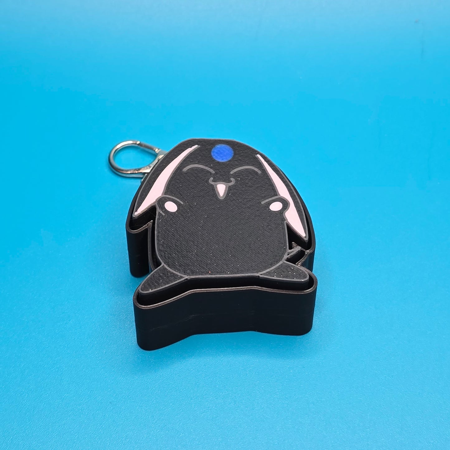 Mokona Inspired Fidget Clicker Keychains