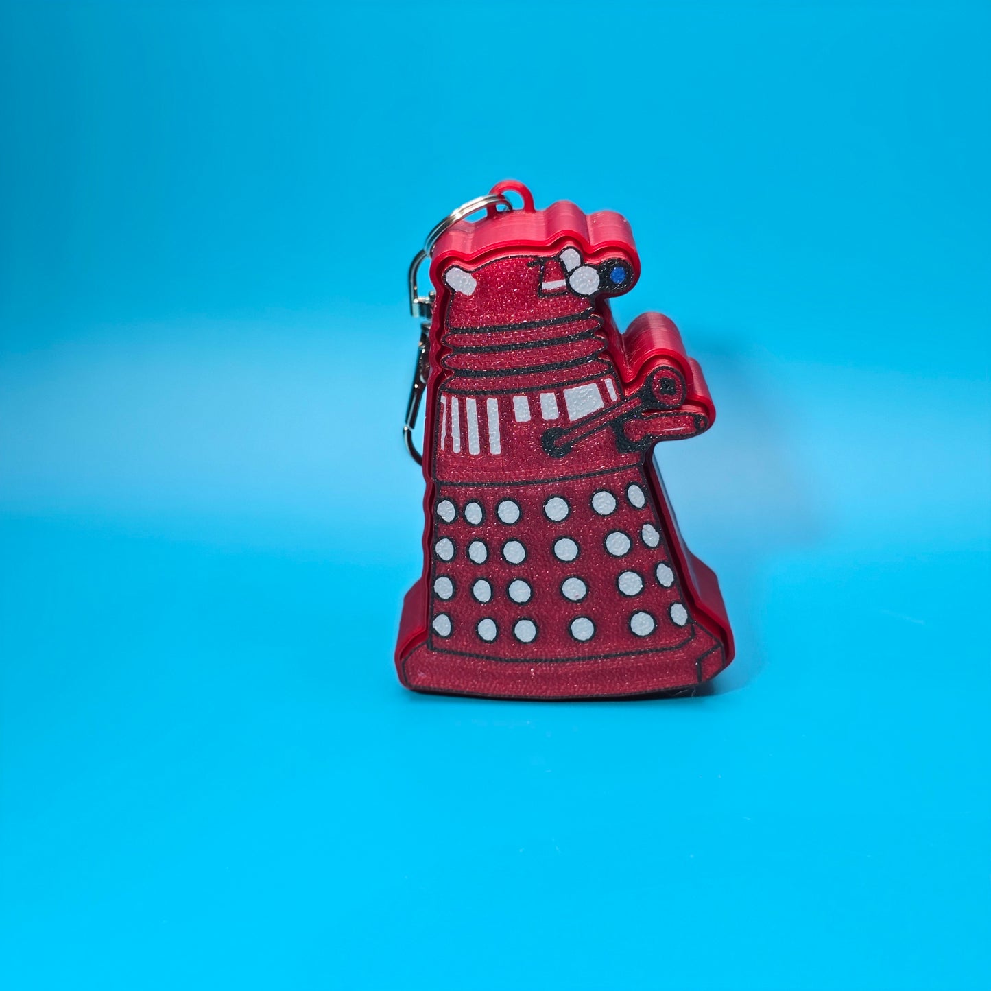 Doctor Who Inspired Fidget Clicker Keychains | 3D Printed Sci-Fi EDC Accessories