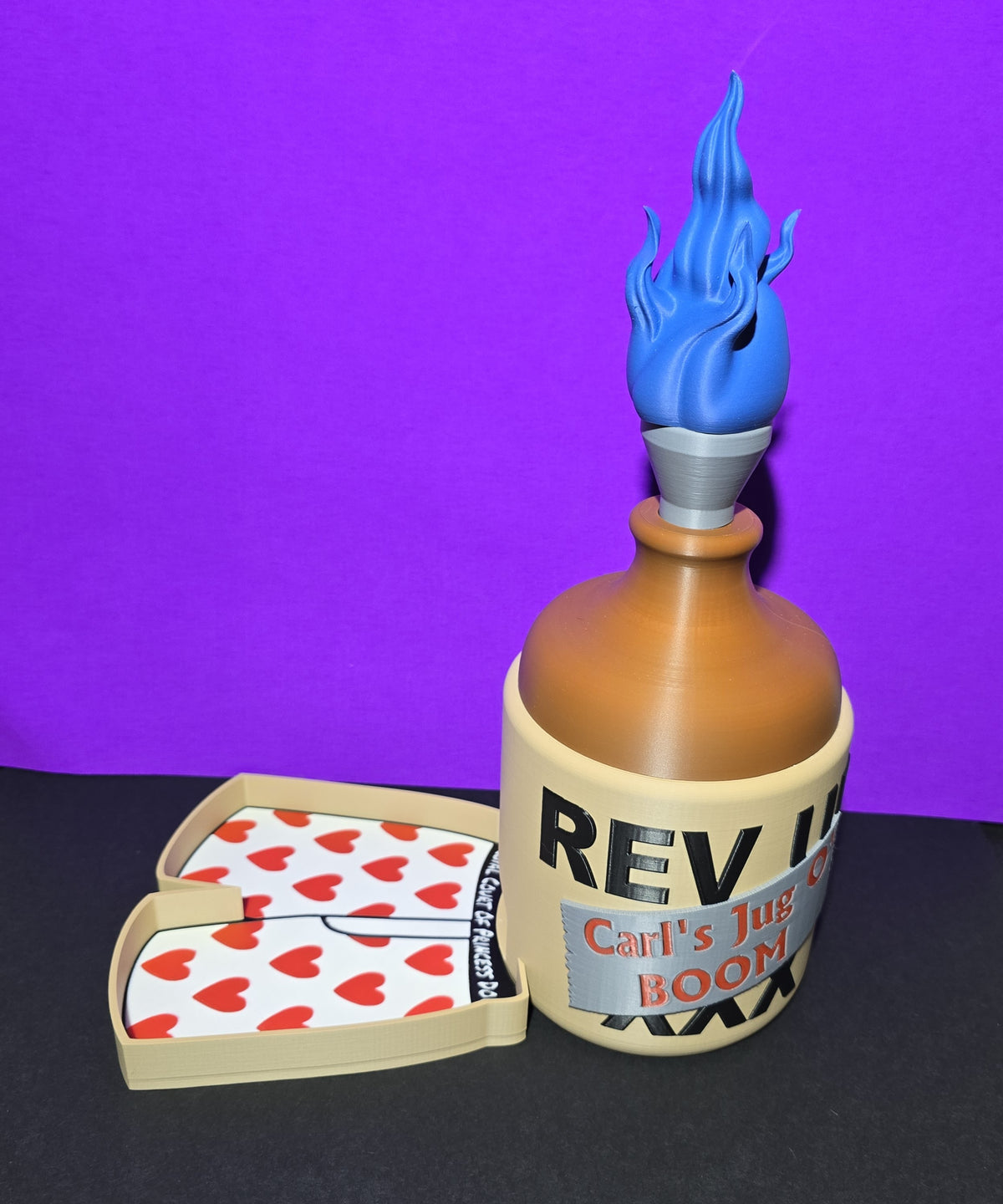 Carl's Jug O' Boom Dice Tower & Boxer Dice Tray