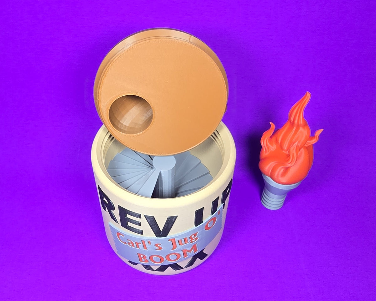 Carl's Jug O' Boom Dice Tower & Boxer Dice Tray