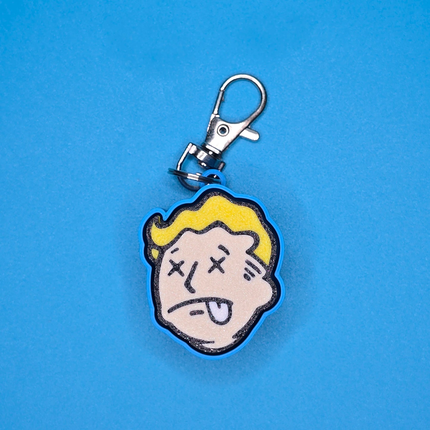 Fallout Inspired Fidget Clicker Keychains | 3D Printed Post-Apocalyptic Desk Toys & EDC Accessories