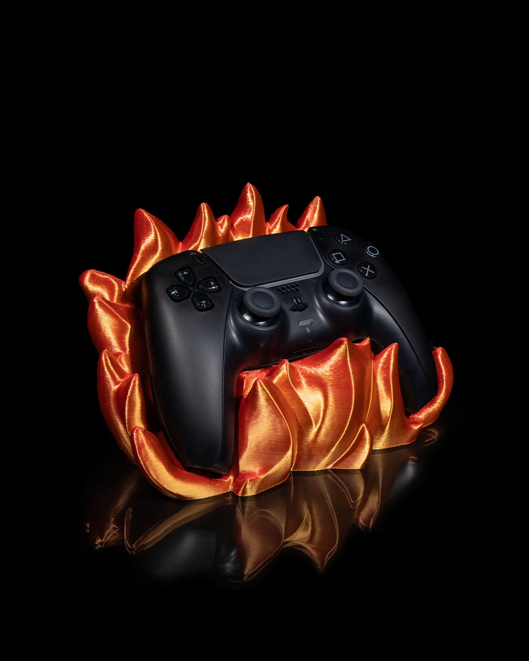 Fire Semblance Gaming Controller Stand