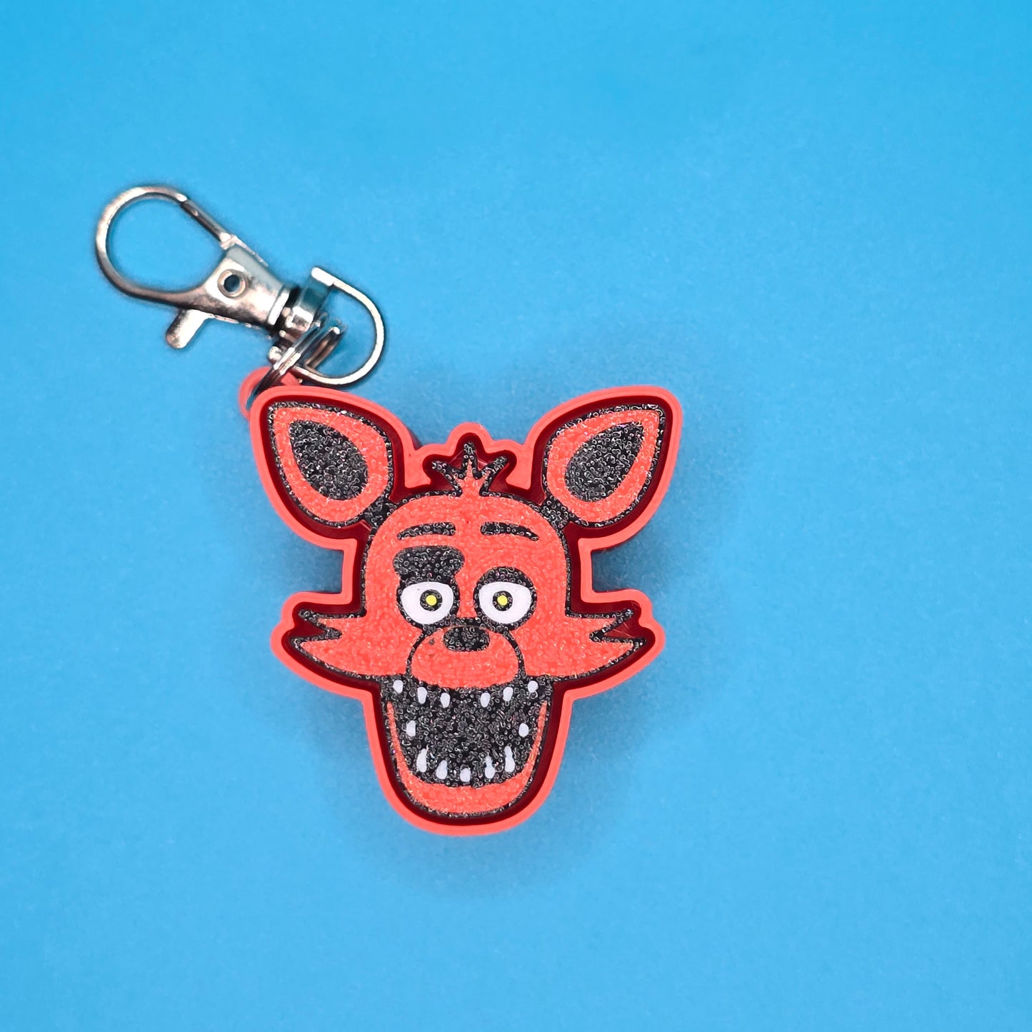FNAF Inspired Fidget Clicker Keychains | 3D Printed Five Nights at Freddy's EDC Accessories