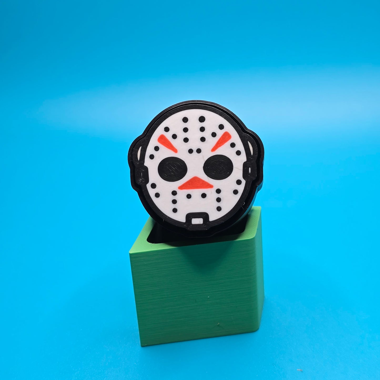 Horror Clicker Series Fidget Clicker Keychains | 3D Printed Spooky EDC Accessories