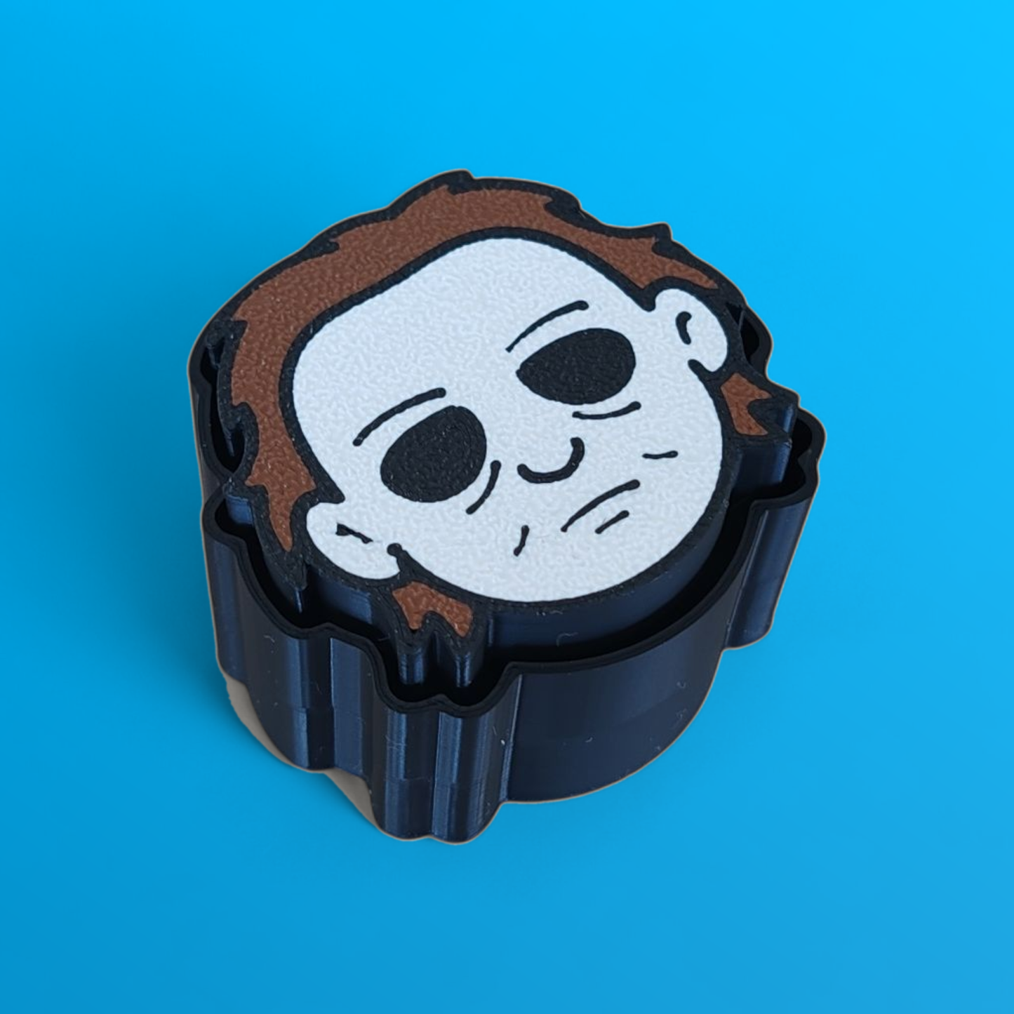 Horror Clicker Series Fidget Clicker Keychains | 3D Printed Spooky EDC Accessories