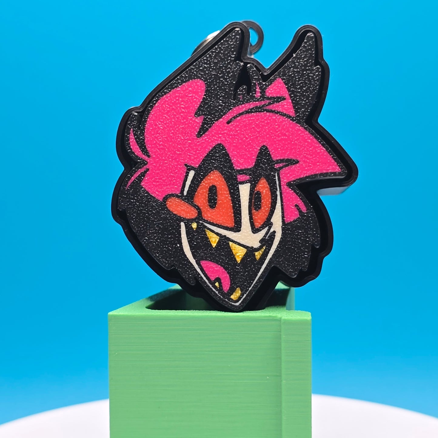 Hazbin Hotel Fidget Clicker Keychains | 3D Printed Accessories