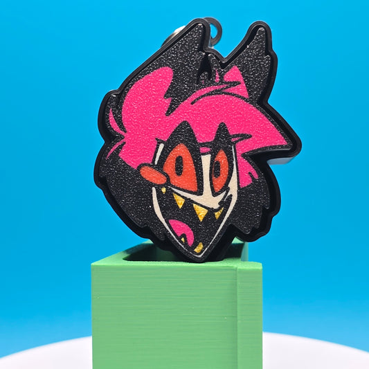 Hazbin Hotel Fidget Clicker Keychains | 3D Printed Accessories
