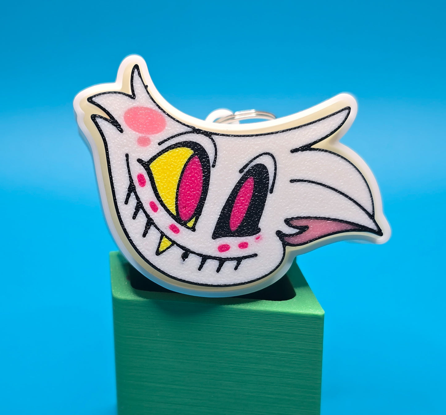 Hazbin Hotel Fidget Clicker Keychains | 3D Printed Accessories