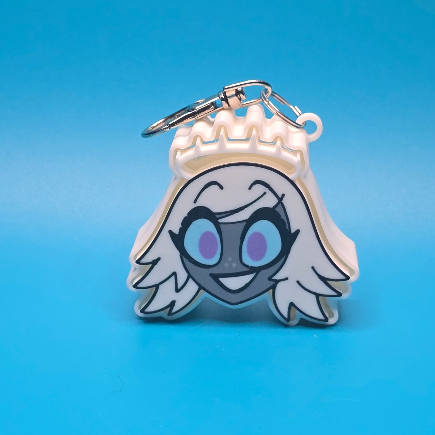 Hazbin Hotel Fidget Clicker Keychains | 3D Printed Accessories