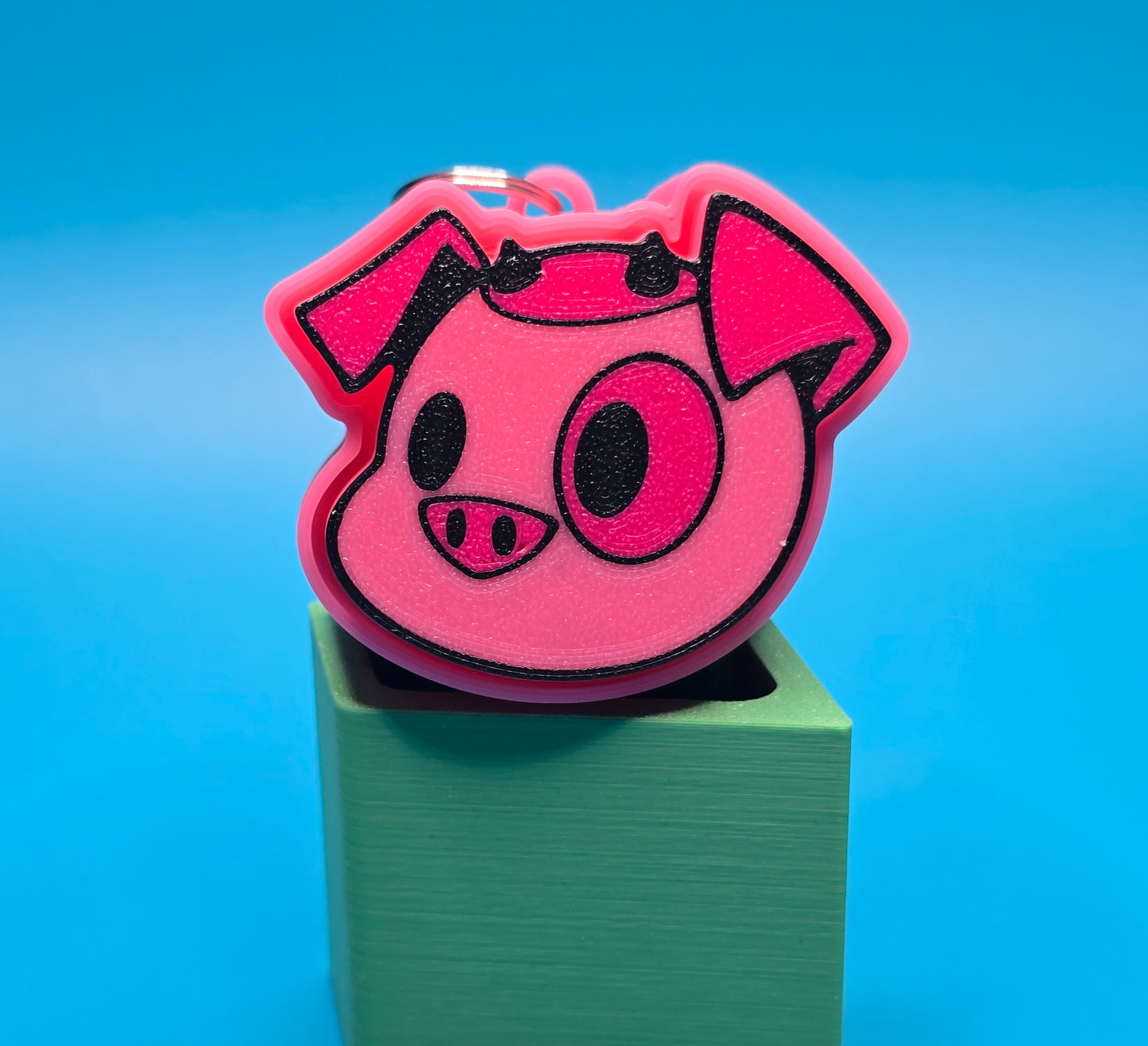 Hazbin Hotel Fidget Clicker Keychains | 3D Printed Accessories