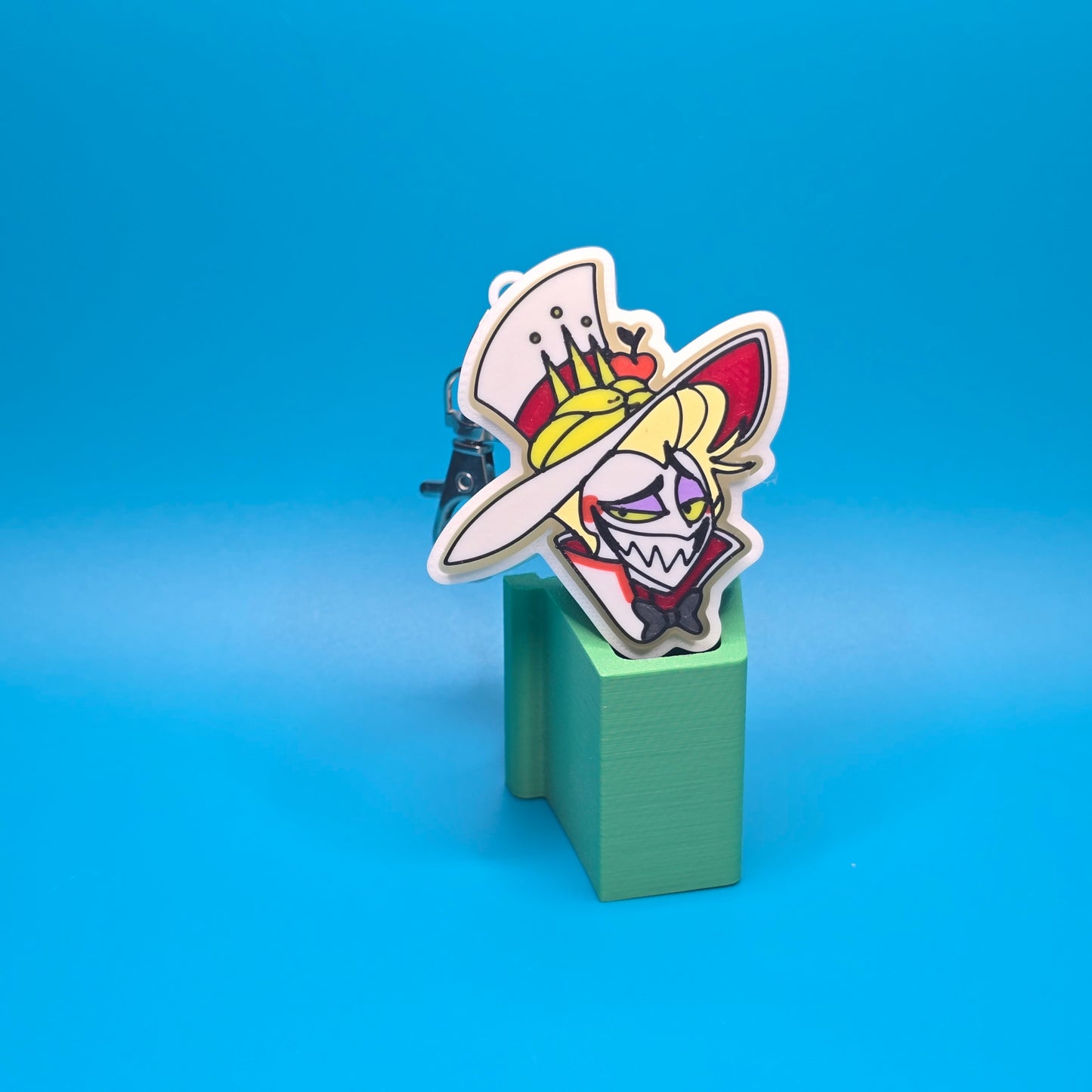 Hazbin Hotel Fidget Clicker Keychains | 3D Printed Accessories