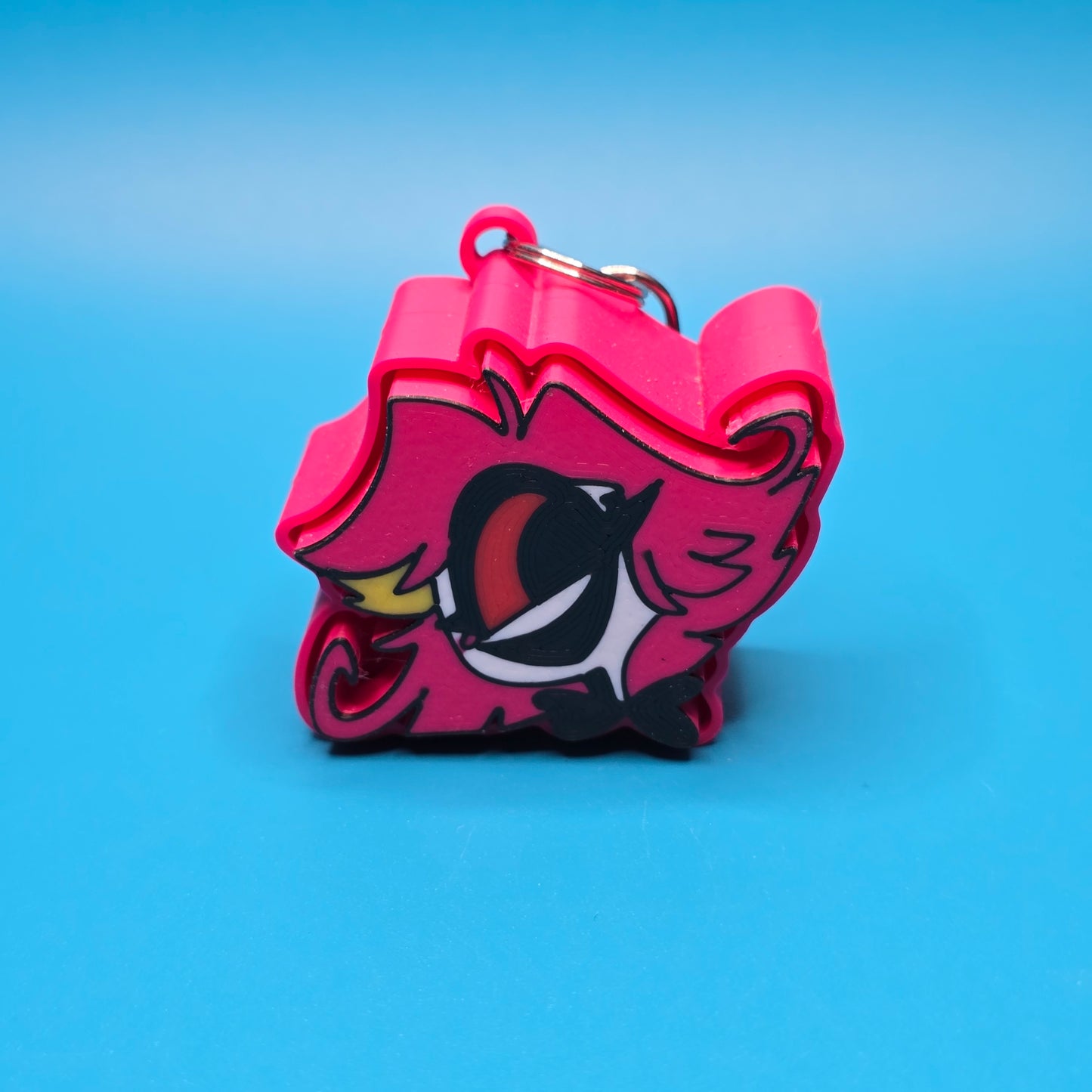 Hazbin Hotel Fidget Clicker Keychains | 3D Printed Accessories