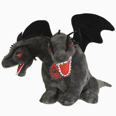 Hellion Double-Headed Dragon Plush | Creepy-Cute Two-Headed Dragon Collectible