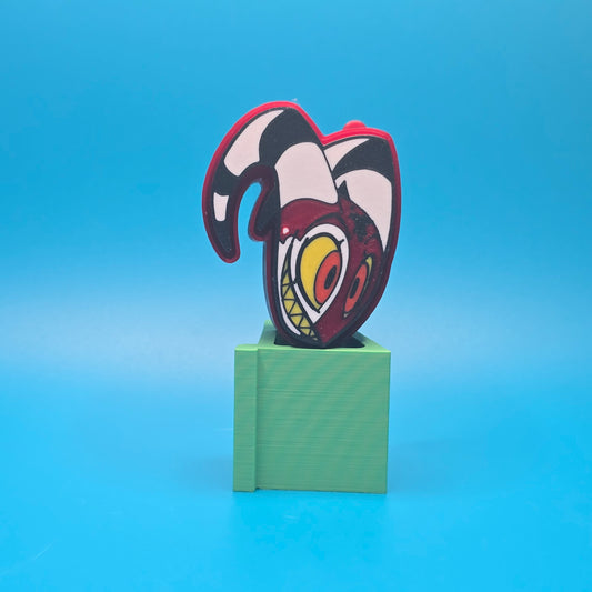 Helluva Boss Inspired Fidget Clicker Keychains