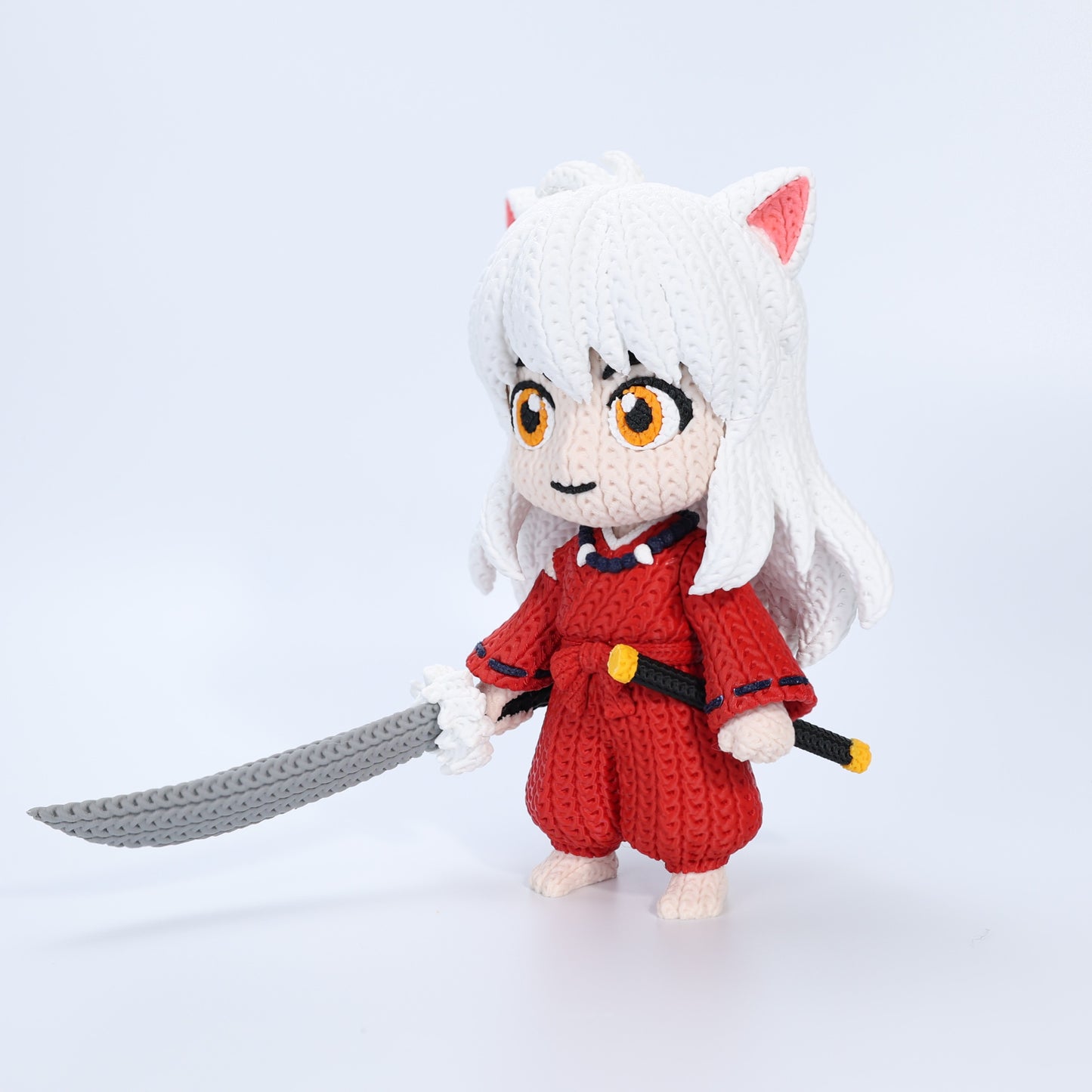 InuYasha Display Figure | 3D Printed Feudal Fantasy Anime Collectible