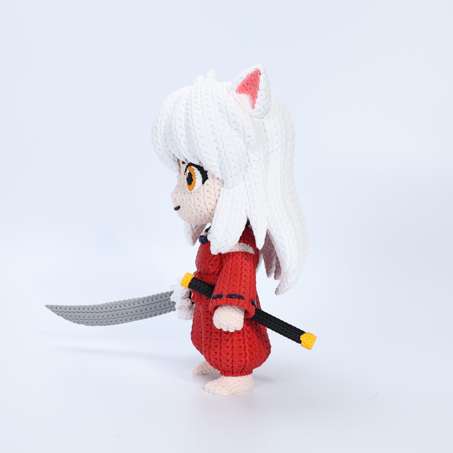 InuYasha Display Figure | 3D Printed Feudal Fantasy Anime Collectible