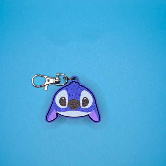 Lilo and Stitch Inspired Fidget Clicker Keychains | 3D Printed