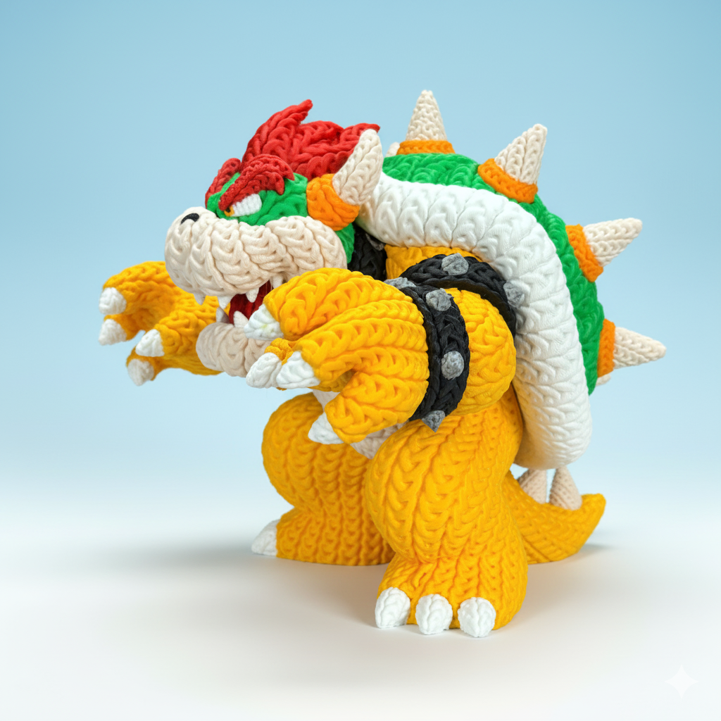 Mario Display Figures | 3D Printed Collectibles