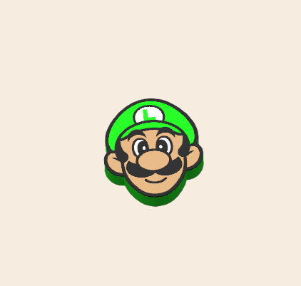 Mario Inspired Fidget Clicker Keychains | 3D Printed EDC Accessories