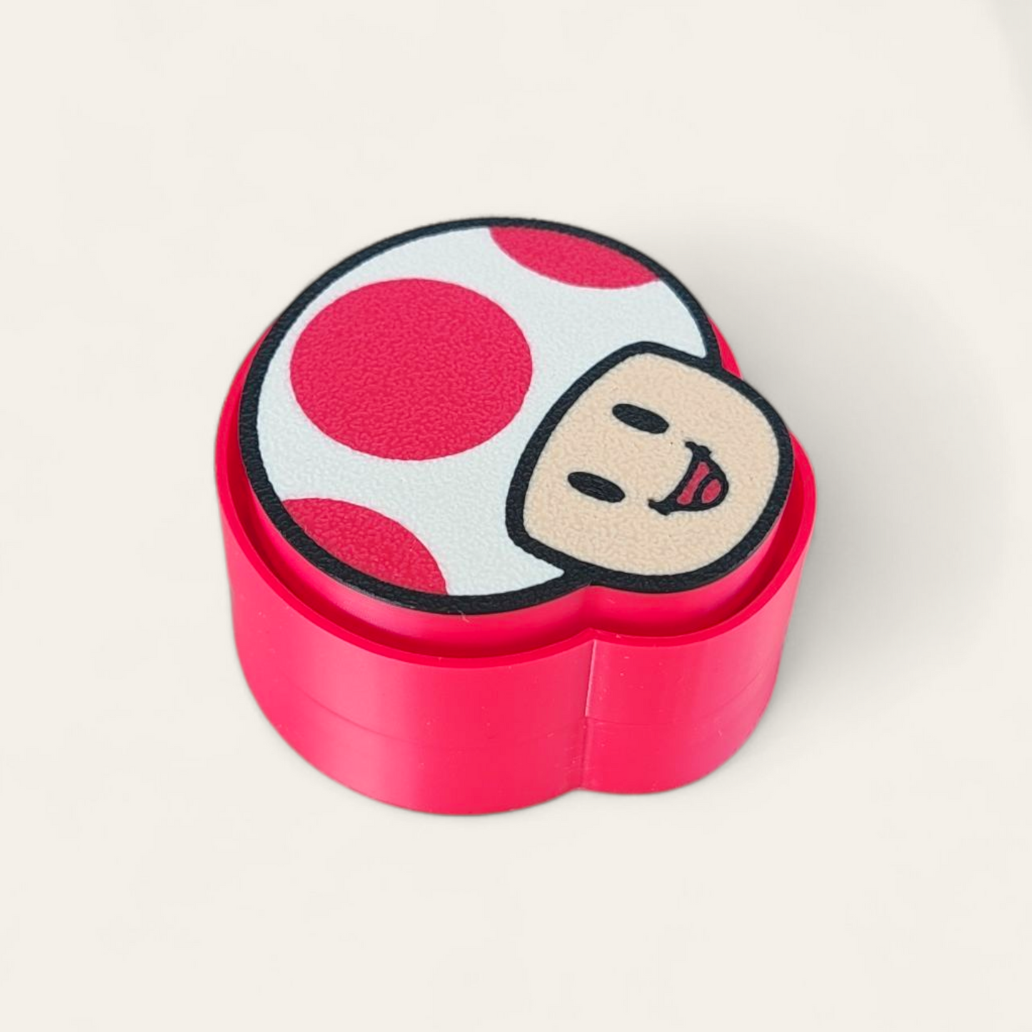 Mario Inspired Fidget Clicker Keychains | 3D Printed EDC Accessories