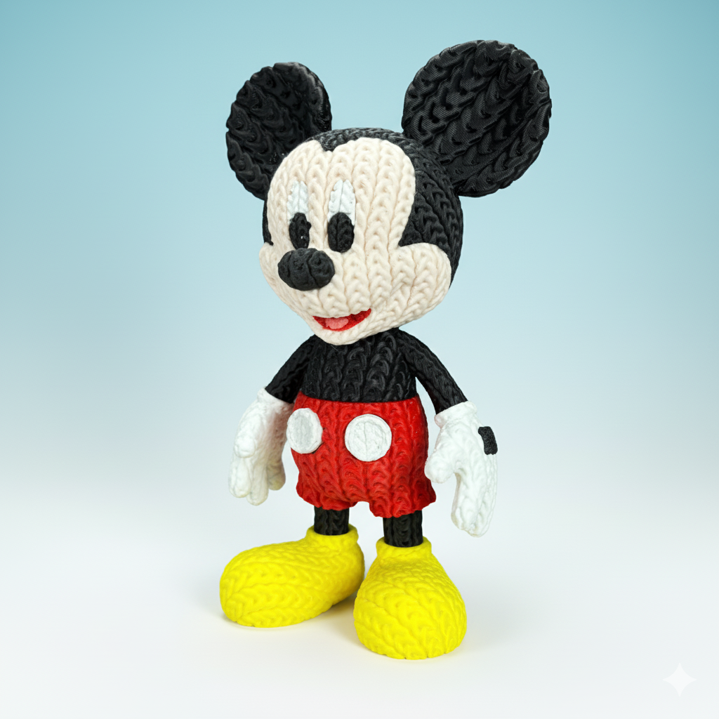 Mickey Mouse Display Figures | 3D Printed Disney Collectibles