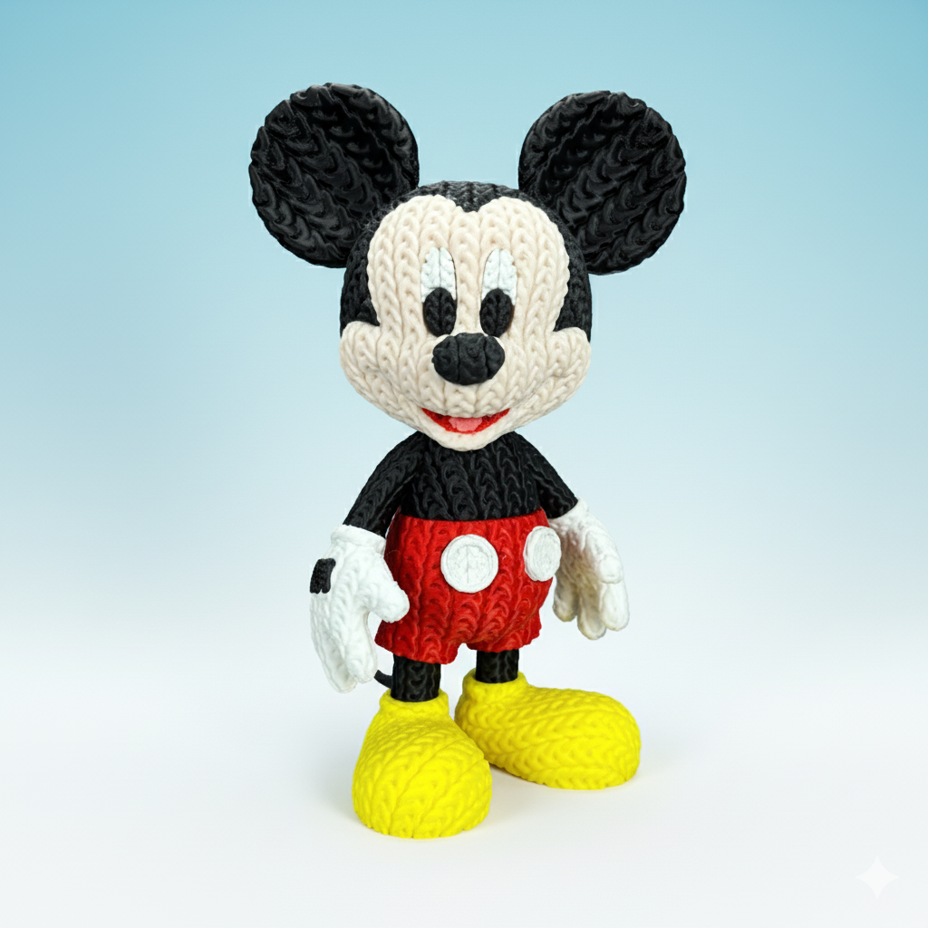 Mickey Mouse Display Figures | 3D Printed Disney Collectibles
