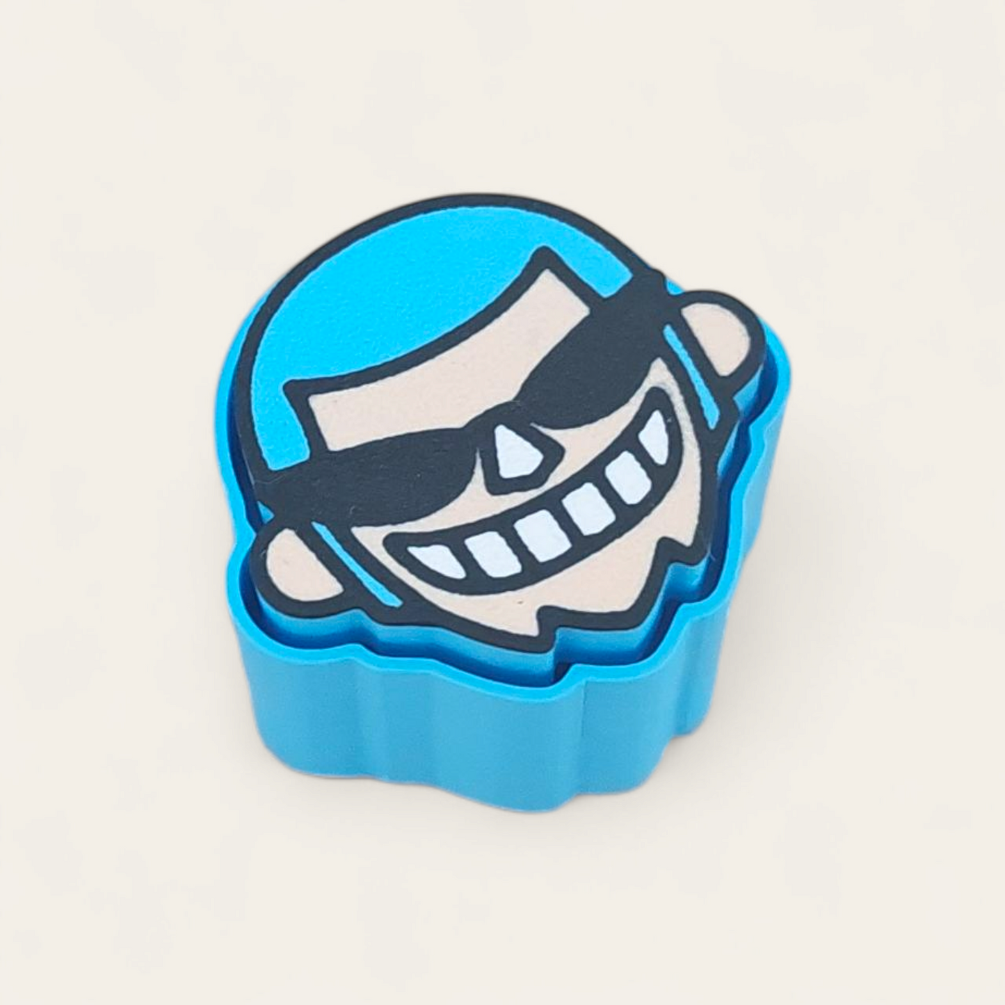 One Piece Inspired Fidget Clicker Keychains | 3D Printed
