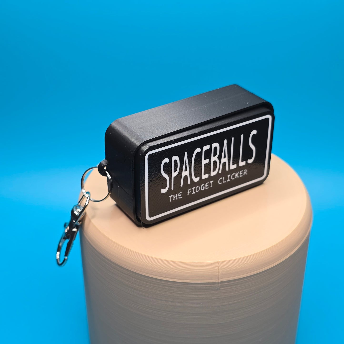 Spaceballs the Fidget Clicker Keychain