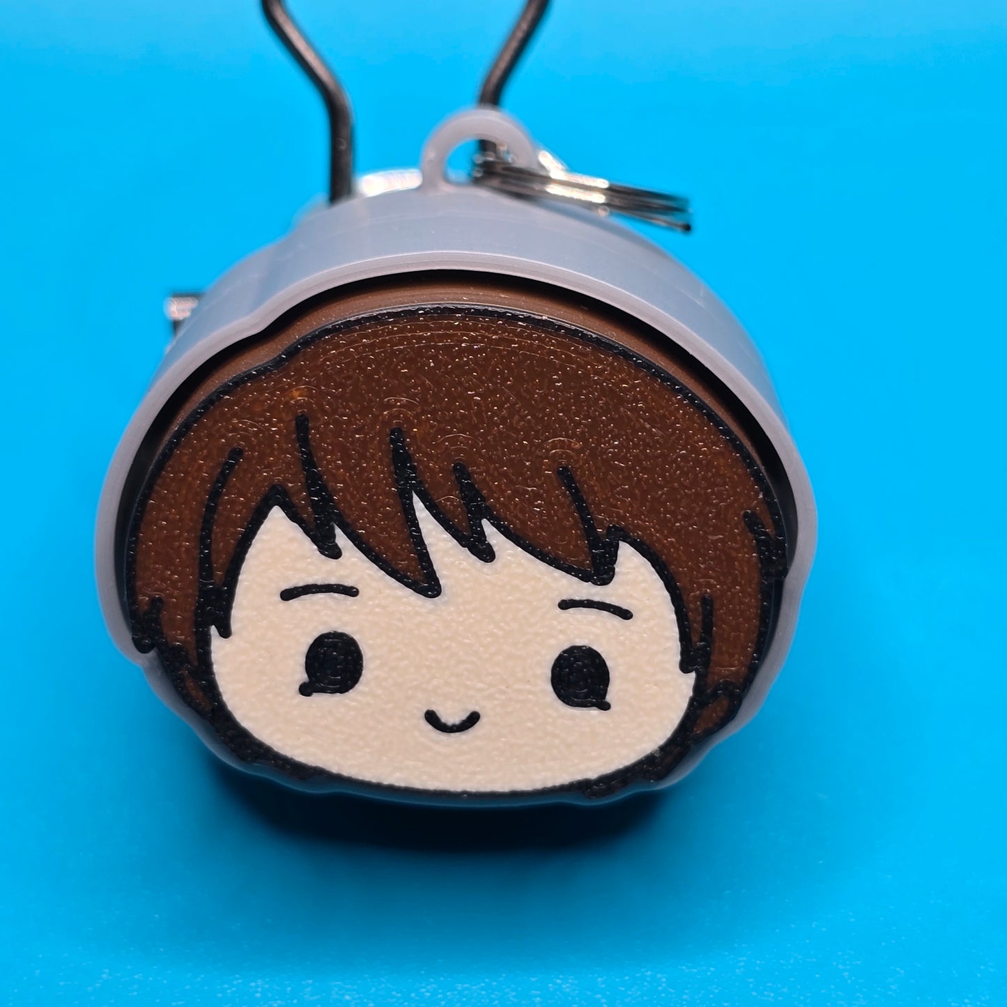 Stranger Things Inspired Fidget Clicker Keychains | 3D Printed