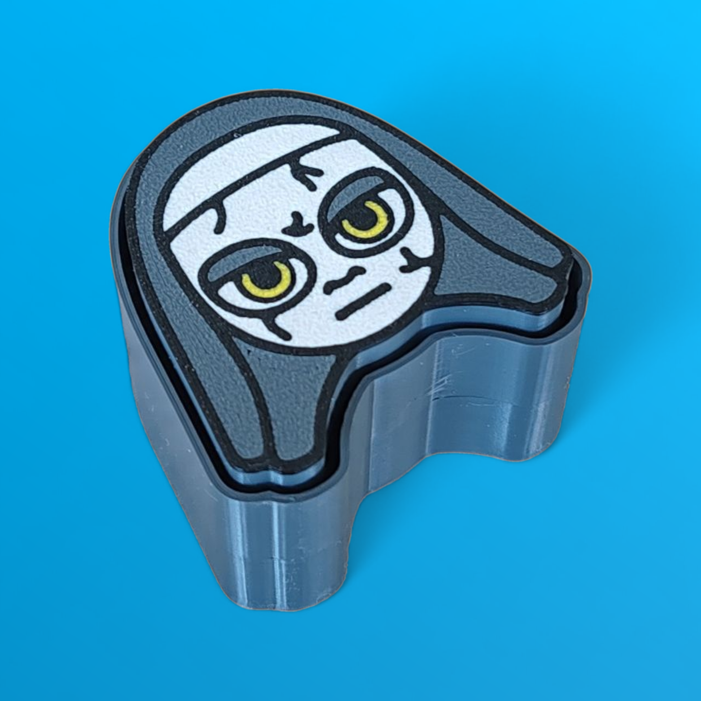Horror Clicker Series Fidget Clicker Keychains | 3D Printed Spooky EDC Accessories